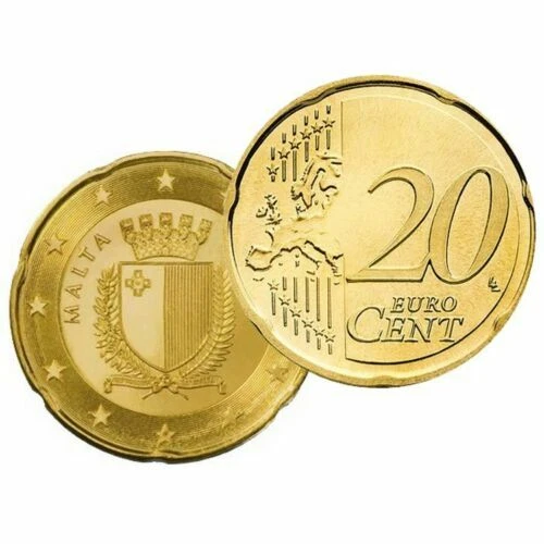 Pièces euro de Malte 20 Cent