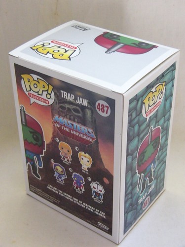 Pop Trap Jaw 487 Vinyl Masters of the Universe - with .6mm Protector - Picture 5 of 5