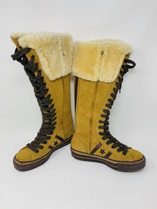 converse boots with fur