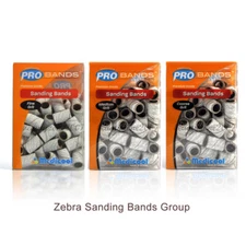 Medicool Zebra Acrylic Sanding Bands White *Choose one grit*
