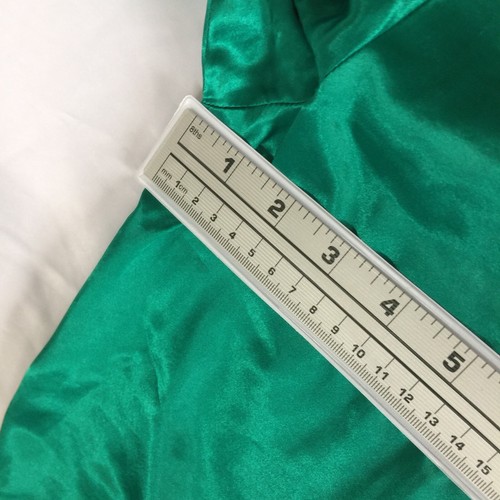 VINTAGE VICTORIAS SECRET PIGIAMA TOP DONNA L VERDE RASO MANICA CORTA CON BOTTONI - Foto 8 di 17