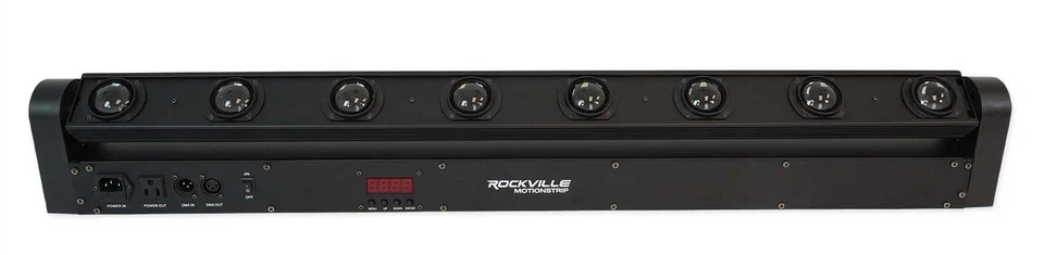 Rockville MOTIONSTRIP Motorized Moving Head RGBW Color Strip Wash/Beam Light Bar - Image 4 of 4