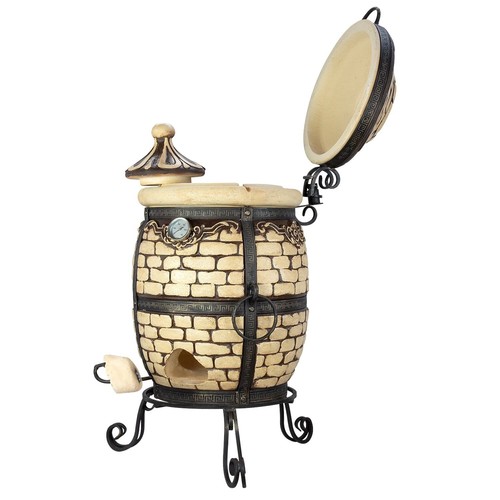 Tandoor Premium „All-in-One“ Keramik-, Schamott Ofen, Tandyt Grill Smoker BBQ - Bild 48 von 122