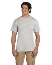 Gildan G830 Adult 50/50 Tshirt Pocket Short Sleeves Plain Blank DryBlend T-Shirt