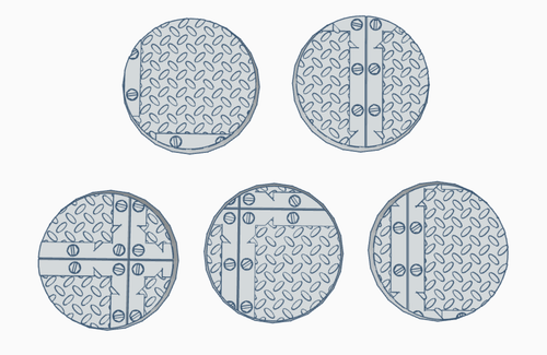 Industrial round Bases Various sizes slotted/unslotted Stargrave - Picture 4 of 17
