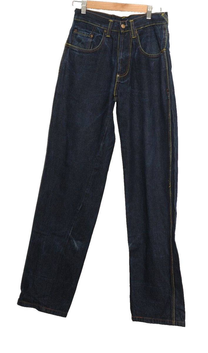 Vintage EVISU jeans Big yellow Seagull Logo Denim Pants Lot Vintage EVISU jeans Big yellow Seagull Logo Denim Pants Lot