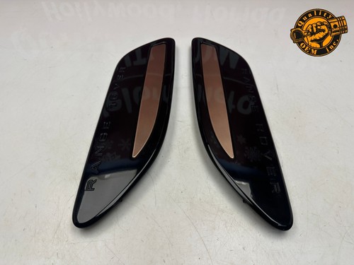 2018-2025 LAND RANGE ROVER VELAR - HOOD AIR VENT GRILLES TRIM PAIR OEM 48 kmiles - Imagen 4 de 10