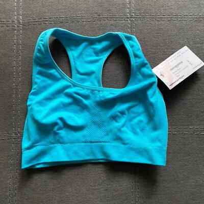 Simply Active Turquoise Sports Bra - Size Small