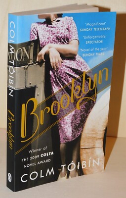 SIGNIERT Colm Tóibín [Toibin] - BROOKLYN | Roman TB englisch signed UNGELESEN