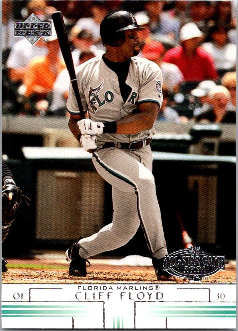 2002 Upper Deck Cliff Floyd    #382
