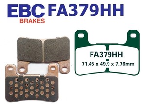 EBC HH Front Brake Pads For Suzuki 2006 GSX-R600 K6