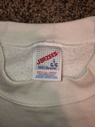 SOUTHERN RUNNER Vtg 90s 1996 New Orleans track Sweater Sweat shirt t saints rat - Picture 3 of 3