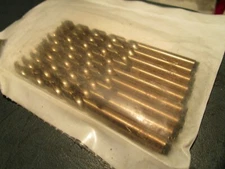 (9) Ltr A Cobalt 135° Split Point Gold Finish Jobber Drill
