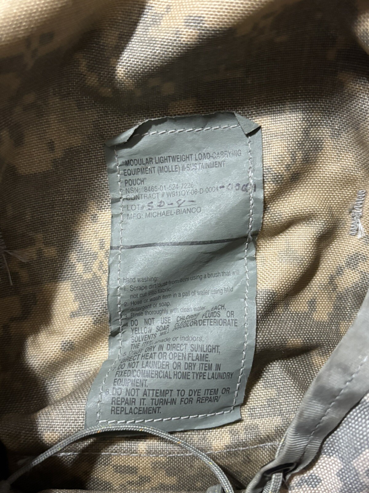 Army/military Large Rucksack Complete Field Pack Set w/ Straps, Frame, Belt