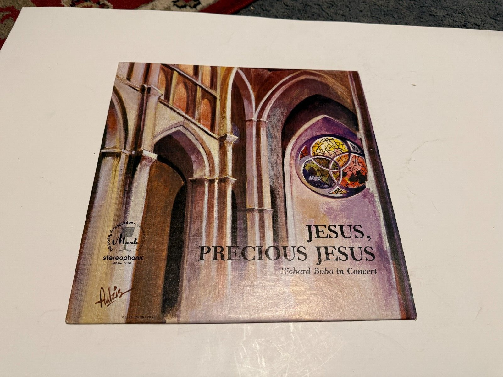 Richard bobo in concert vinyl lp jesus precious jesus-palmetto georgia