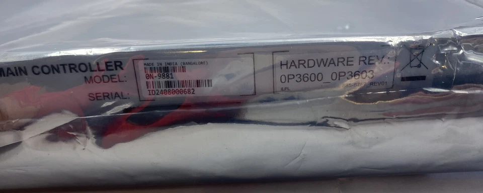 APC MAIN 0N-9881 CONTROLLER 0N 9881 HARDWARE REV: 0P3600_0P3603 - Image 2 of 3