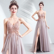 Noble Evening Formal Party Ball Gown Prom Bridesmaid Host Sexy Dress TSJY7668