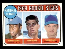 1969 Topps Baseball #641 N.L. Rookies NM/MT *e4