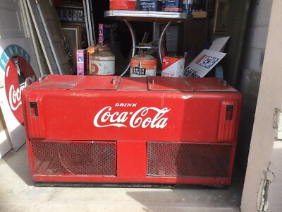 Rare 1940s Cavalier Fridgidaire Water Bath Coca Cola Cooler