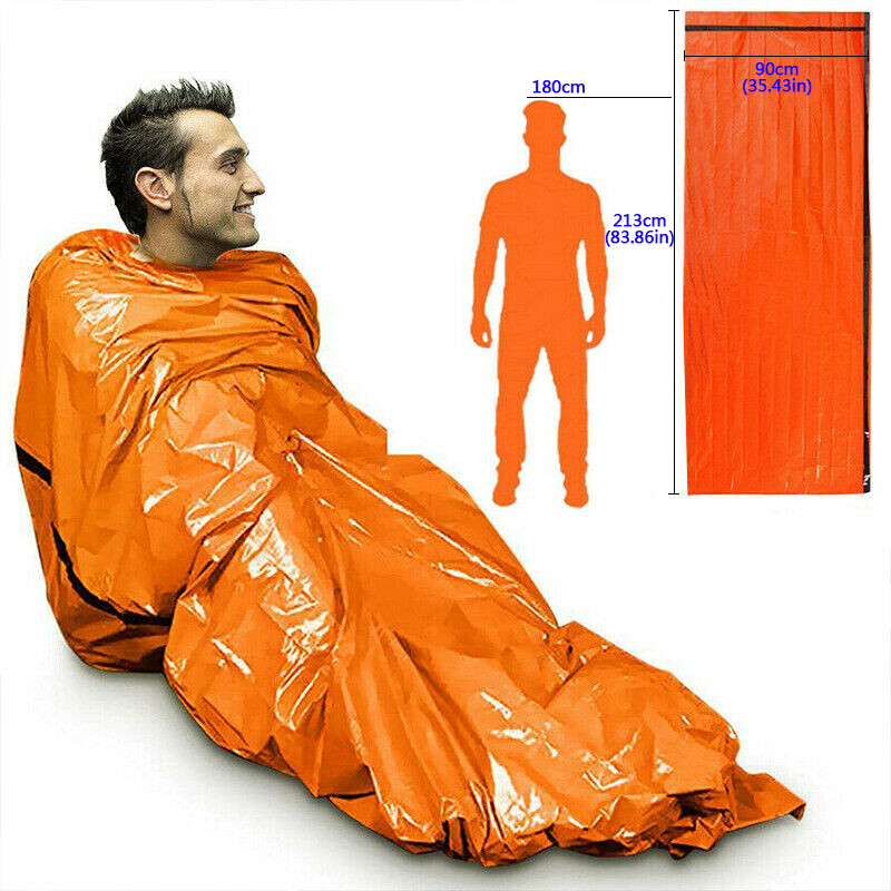 Emergency Sleeping Bag Thermal Waterproof Outdoor Camp Survival
