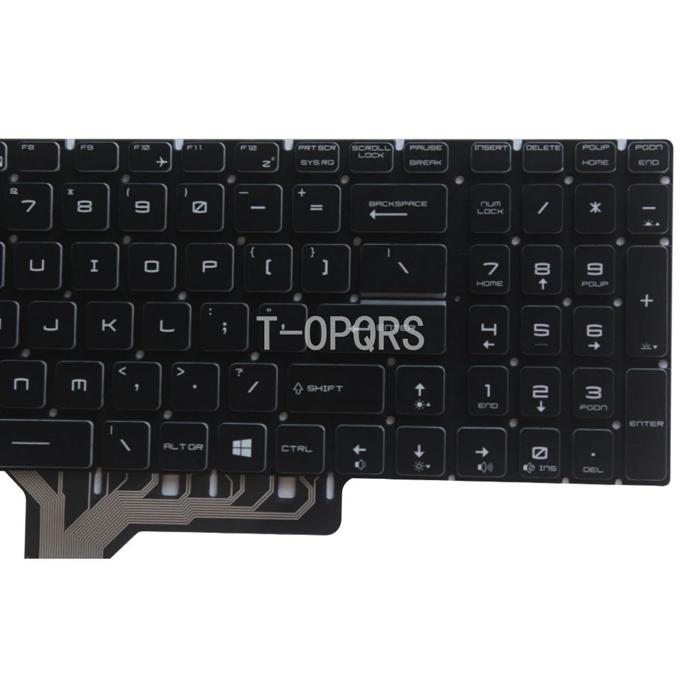 Teclado para MSI GS75 Stealth 10SE 10SF 8SE 8SG MS-17G1 con retroiluminación RGB por tecla Foto 2 de 4