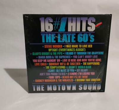 16 #1 Hits, The Late '60s - Stevie Wonder, Temptations... - Music Vinyl Record
