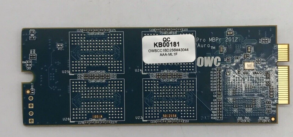 OWC Aura 240GB SSD Flash Storage SSDA12R240 OWCSSDA12R240 - Image 2 of 3