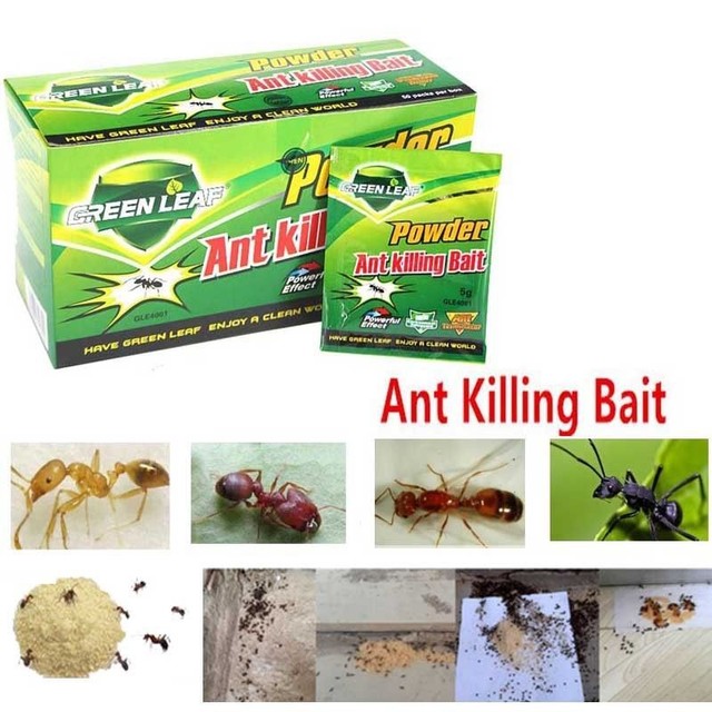 5 pcs Ant Killing Bait Pest Insects Control Effective Powder Pesticide