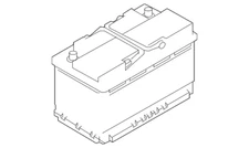 Genuine Vehicle Battery LR104510