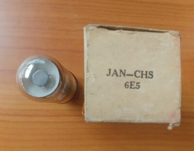 Radio Corp of America  6E5 ELECTRON TUBE  ** NOS **