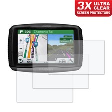 GARMIN ZUMO 590LM 595LM Protezione Schermo Cruscotto GPS 3x Ultra Trasparente
