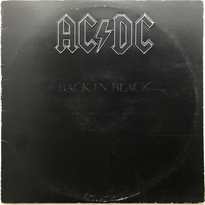 AC／DC 『Back in Black 』　名盤LPレコード ‼️ AC/DC Back in Black Import LP (Gold Vinyl)