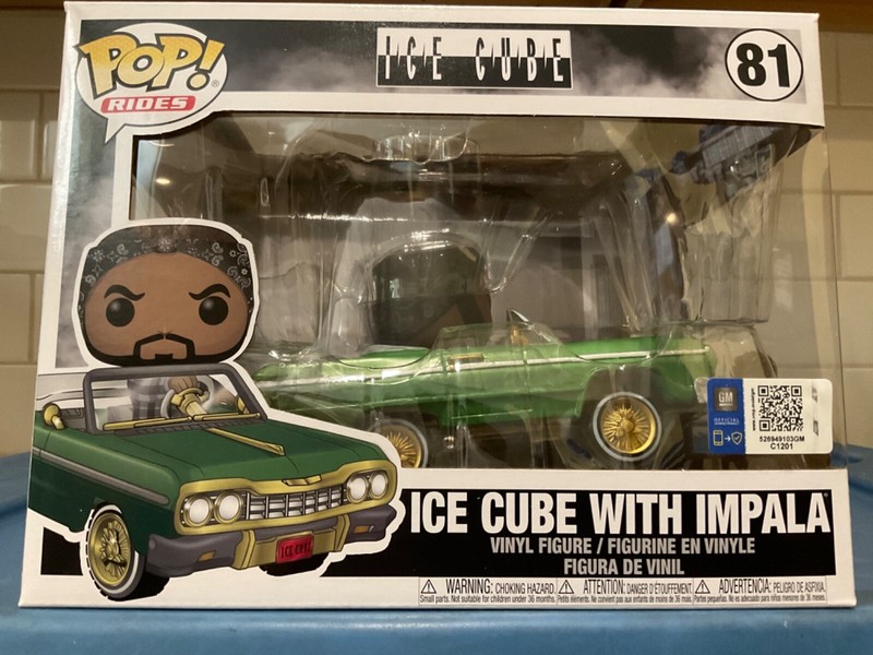 Funko Pop  -  Ice Cube with Impala  -  Vinyl Figure ………. No. #81