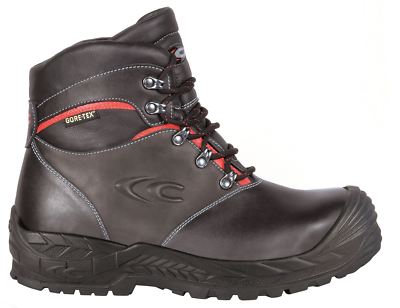 Cofra Glenr Schwarz Schnürstiefel Sicherheit Arbeit Gore-Tex Leder Herren Zehenkappe