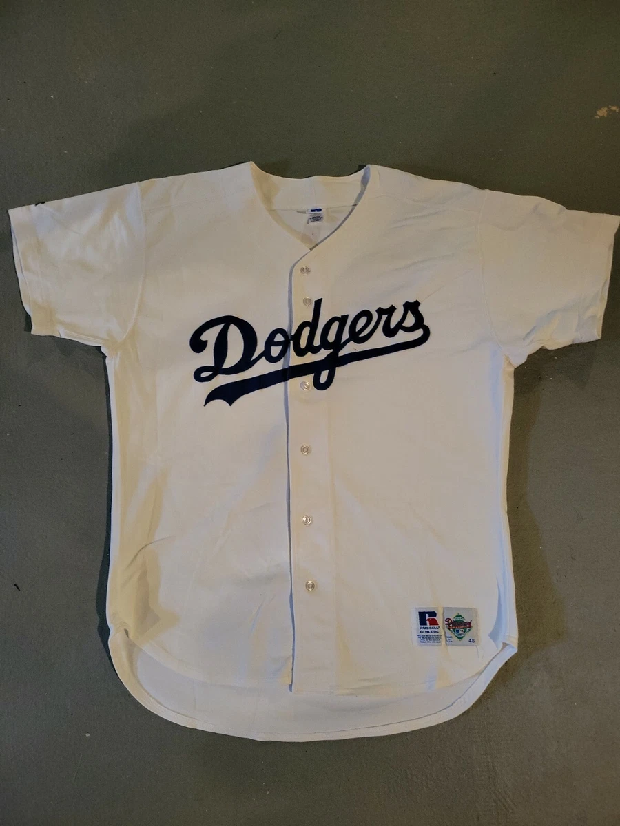 MITCHELL & NESS 1955 JACKIE ROBINSON #42 Brooklyn Dodgers Wool Jersey Size  48 XL