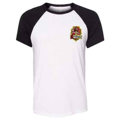 Mens T-Shirt Harry Potter Hogwarts On Wood Design Shirts Gifts Birthday Present