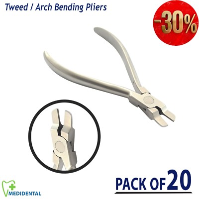 Tweed Bogenformende Biegeviereckzange Kieferorthopädische Chirurgische Zange 20er Pack
