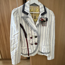 Desigual Damen Kurzjacke XS/S Baumwolle gestr...