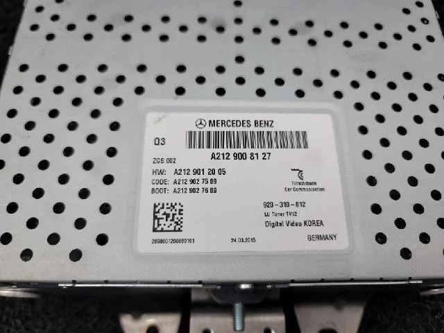 2013 Mercedes-Benz K3 Forte Cerato GLK300 Other Module A2129008127 — 第 2/4 张图片