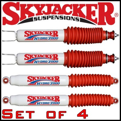 Skyjacker Hydro 7000 Front & Rear Shocks for 02-06 Escalade / ESV / EXT 0'' Lift