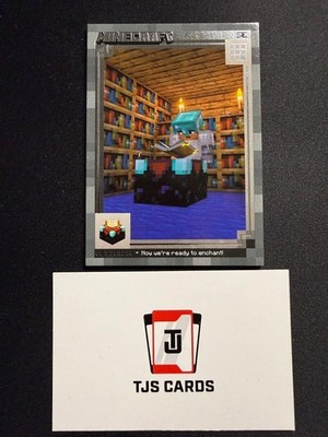 Obsidian - Crafting Chronicles Stone /199 - Panini Minecraft Special Edition 202
