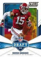 2018 Score NFL Draft #20 Ronnie Harrison Card