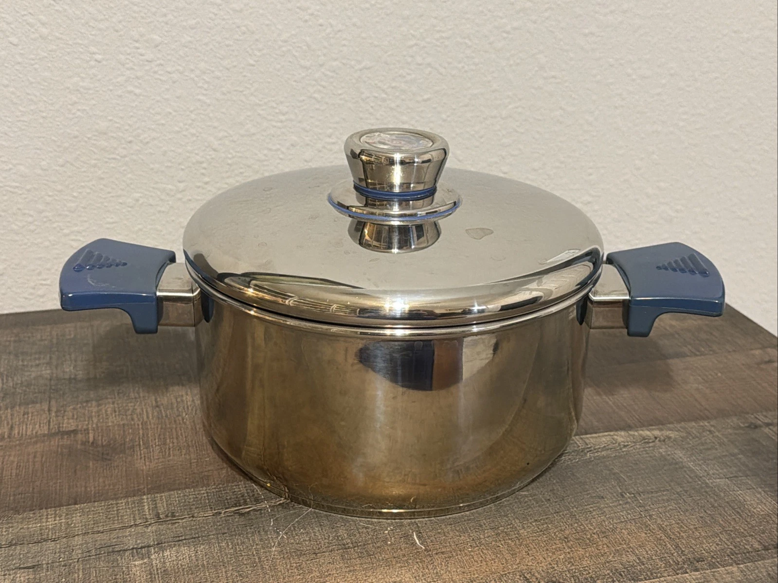 AirCore Walkaway Cookware 3 Qt Thermo Dynamic Sauce Pan / Pot w/Lid 8.75" READ