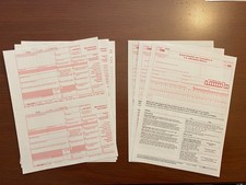 MULTIPLE 2025 IRS TAX FORMS 1099-MISC & IRS ANNUAL SUMMARY TRANSMITTAL FORM 1096