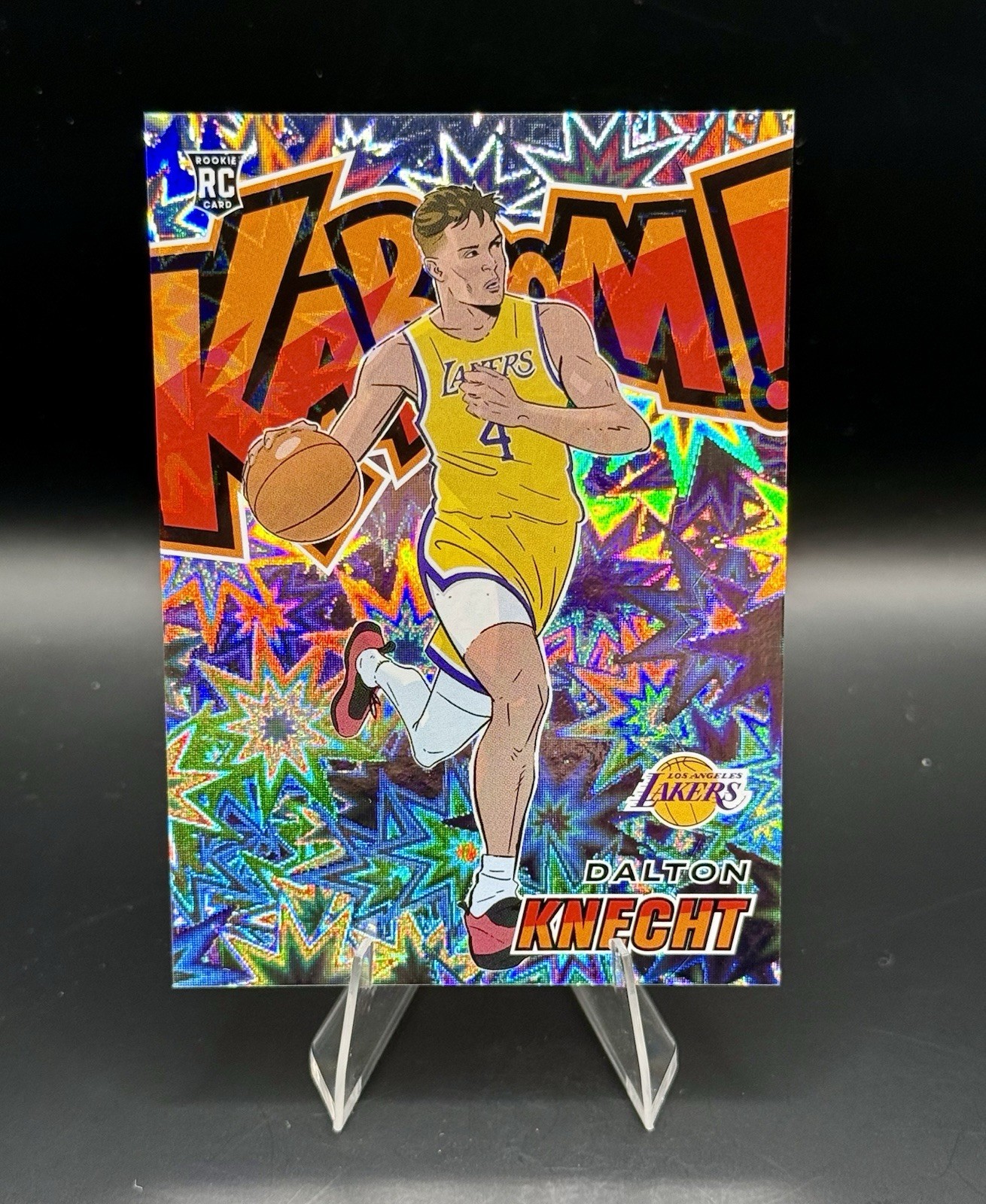 2024-25 Panini Revolution - Kaboom! Vertical Dalton Knecht #24 (RC)