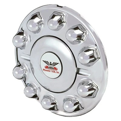 For Ford F-550 Super Duty 2011-2016 Phoenix USA Chrome Hub Cover