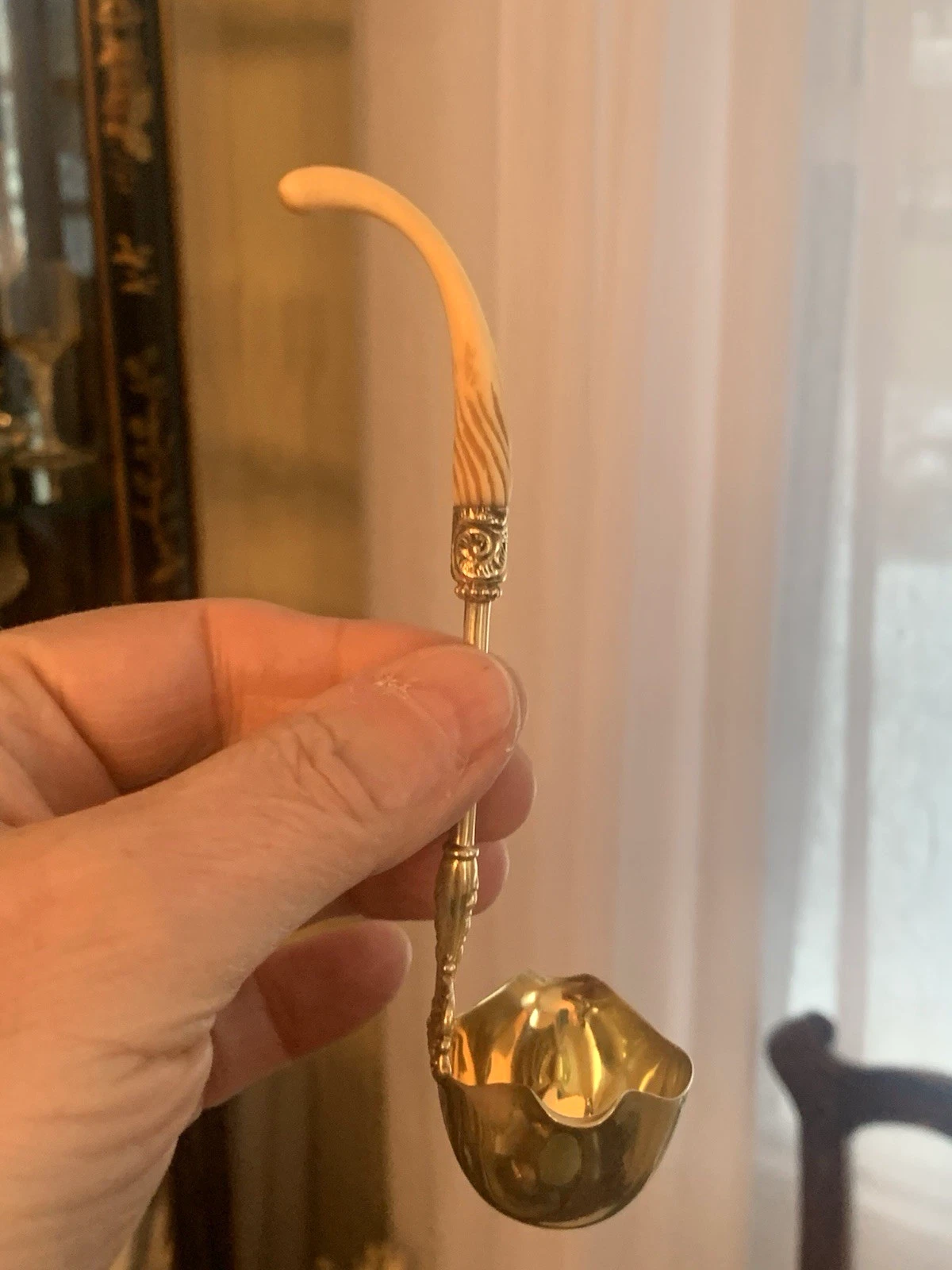 Rare Antique Whiting 2888 Sterling Silver Gravy Sauce Ladle 1890
Opens in a new window or tab