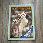 Topps 1988 Nolan Ryan #N Astros Strikeout Record MLB Baseball Card