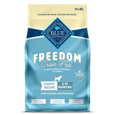 Freedom Grain-Free Puppy Dry Dog Food W/ DHA Chicken & Potatoes 24-lb. Bag 4.37 per pound