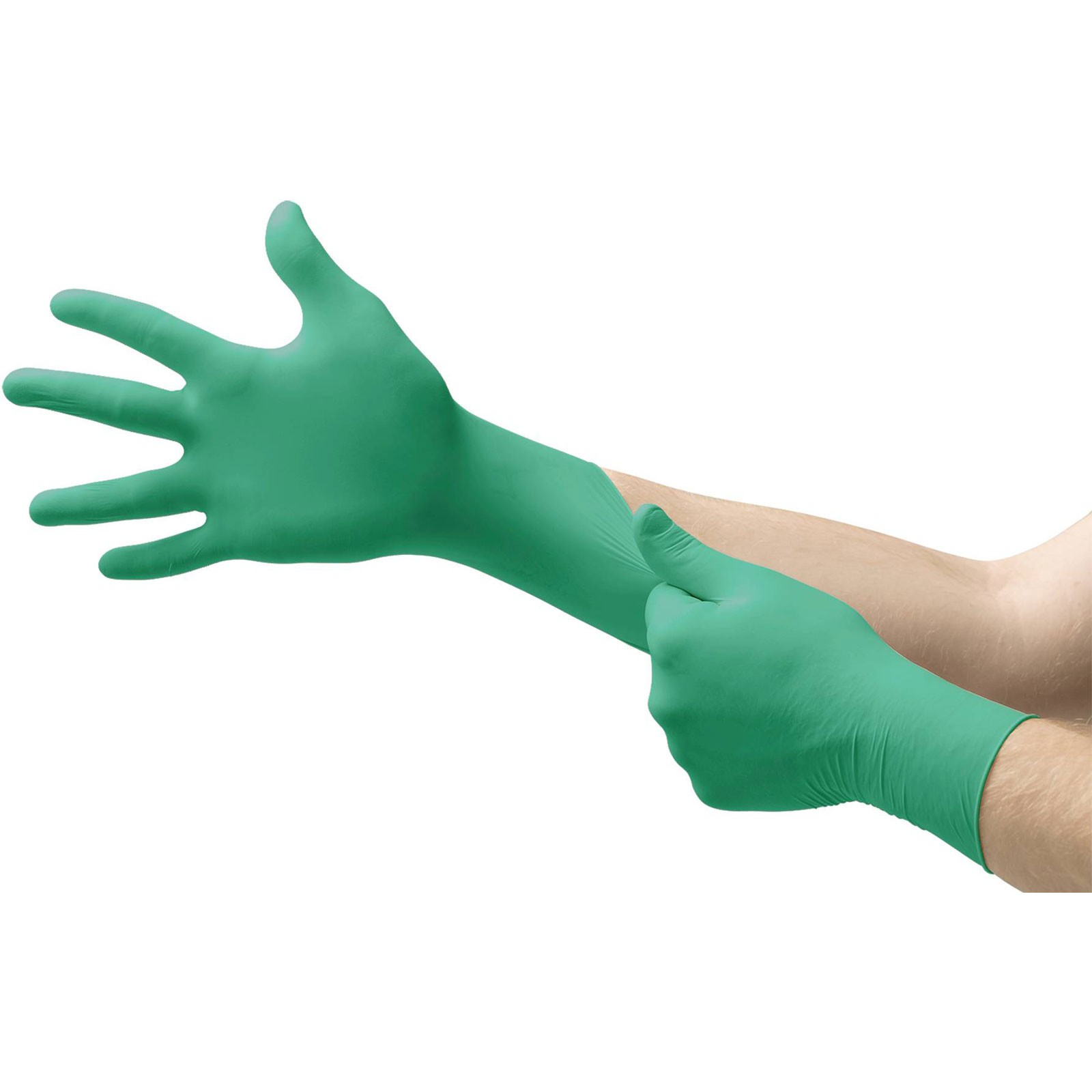 Ansell TouchNTuff Nitrile Gloves Size 8; High Chemical Resistance